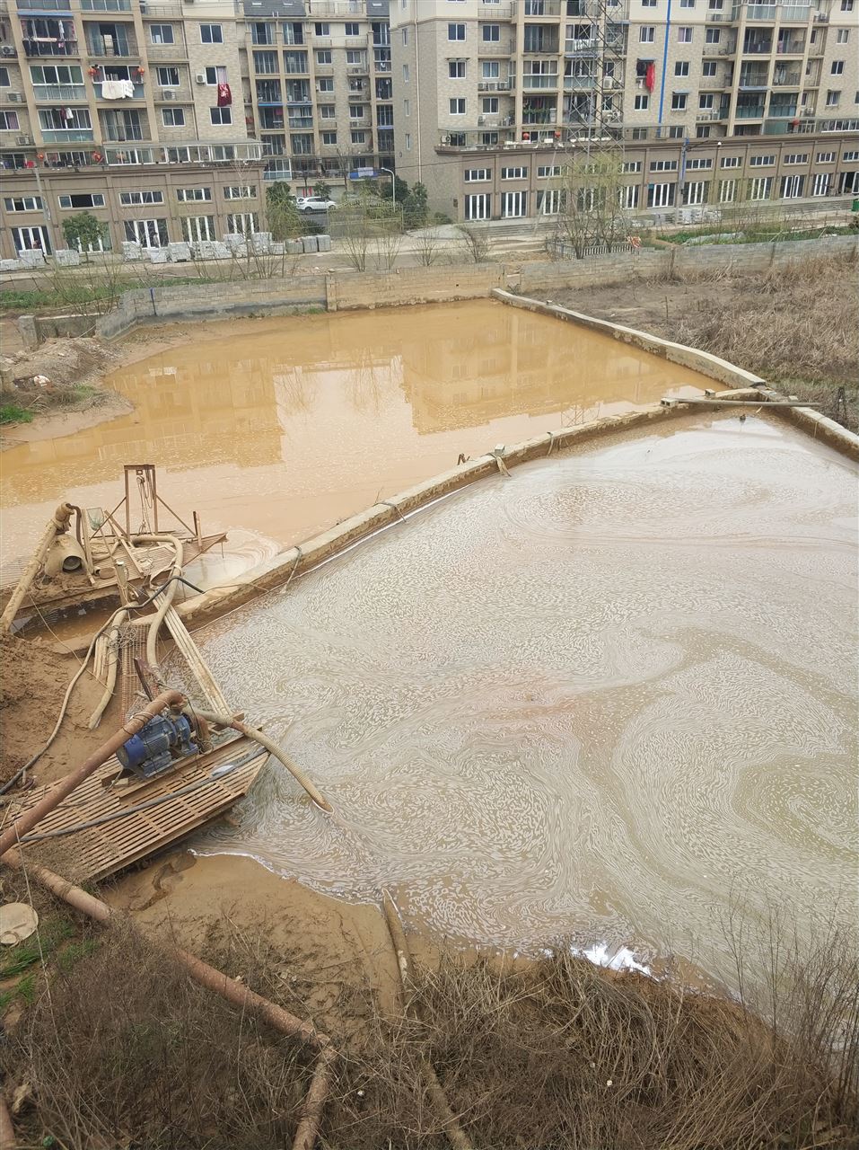 太仆寺沉淀池淤泥清理-厂区废水池淤泥清淤