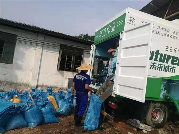 太仆寺工业污泥压干处理